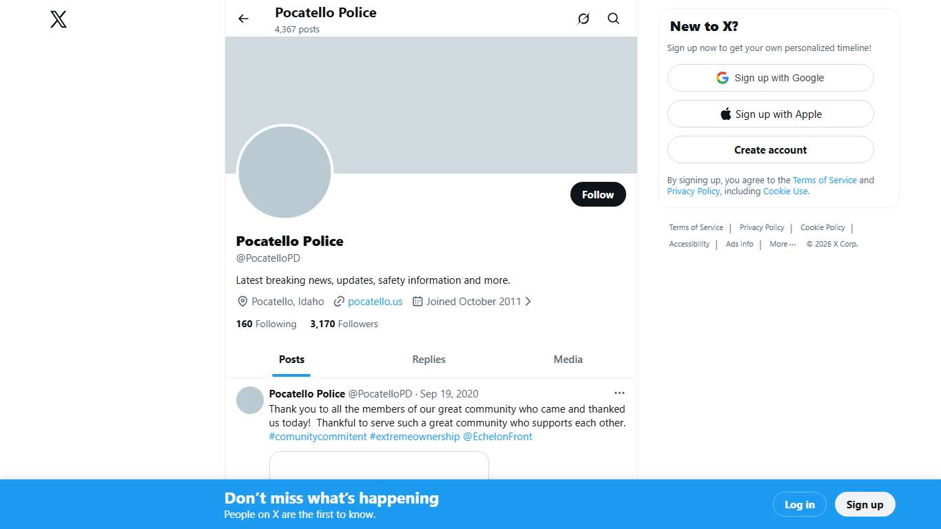 Pocatello Police (@PocatelloPD) / X